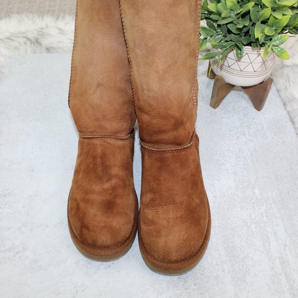 UGG Classic II Tall Boots in Chestnut Color - Picture 12 of 13